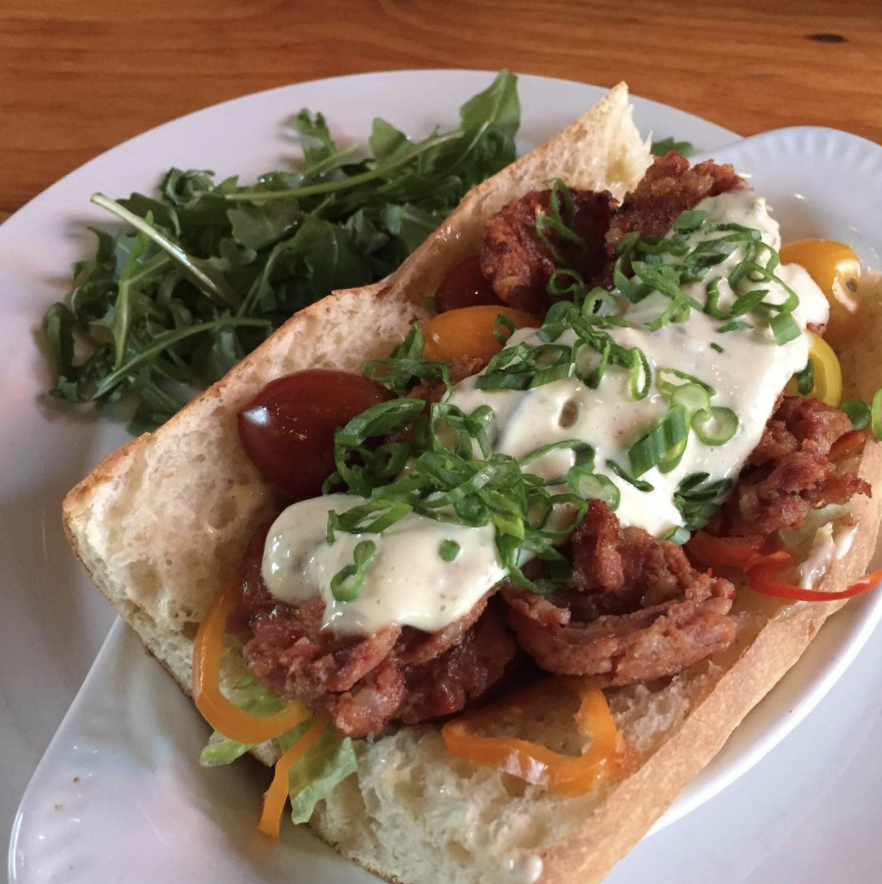 Andouille Sausage Po Boy EatHere